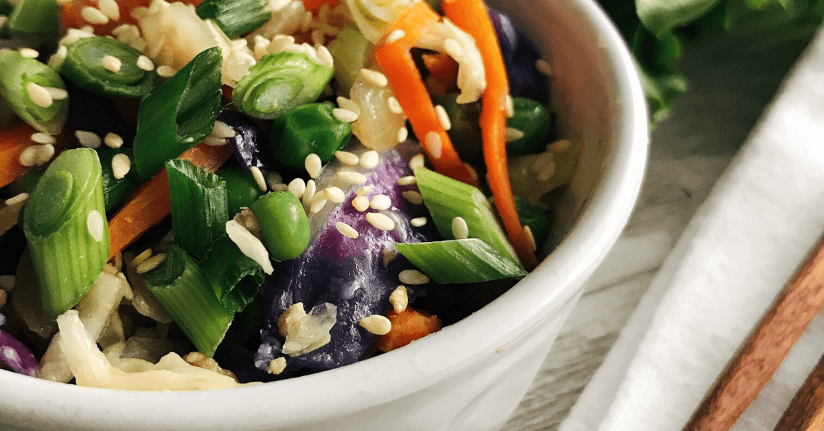 egg roll in a bowl