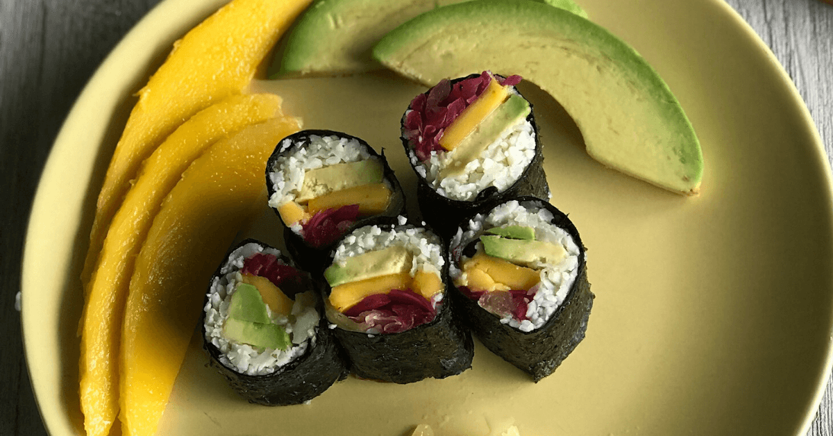 cauliflower sushi