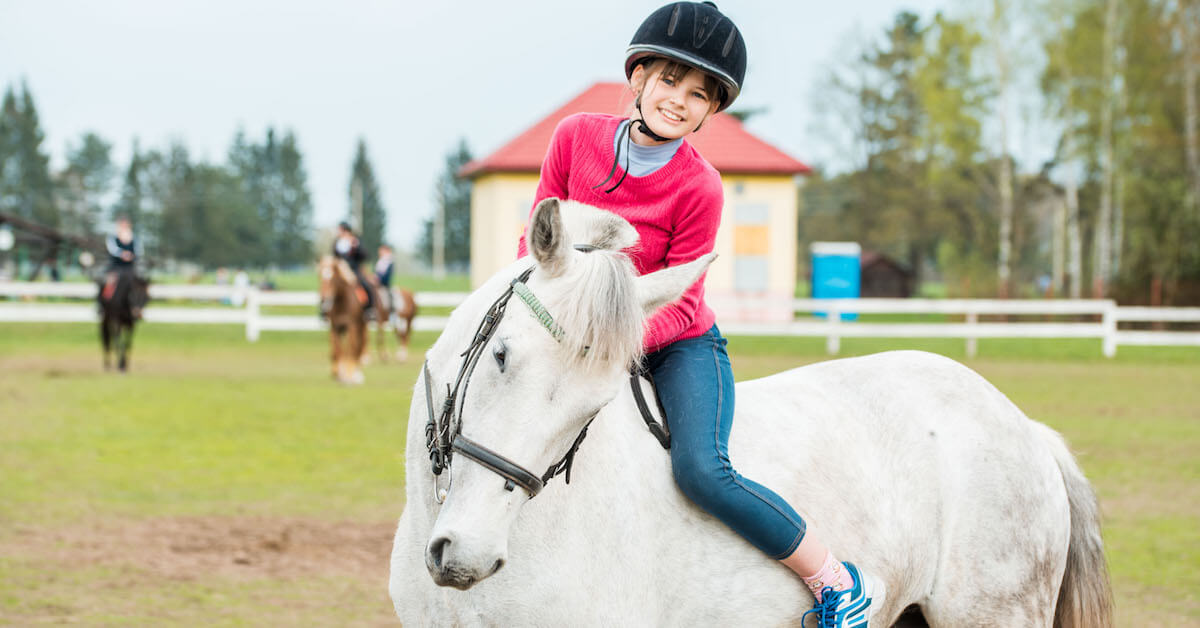 horseback riding birthday party