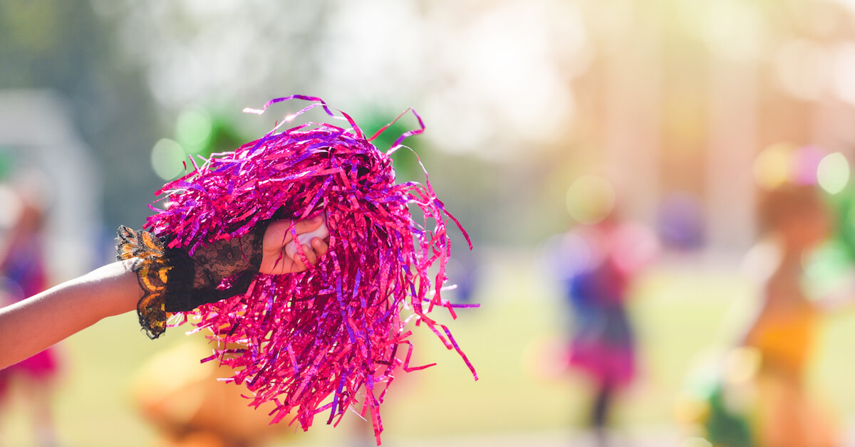 cheerleading birthday party