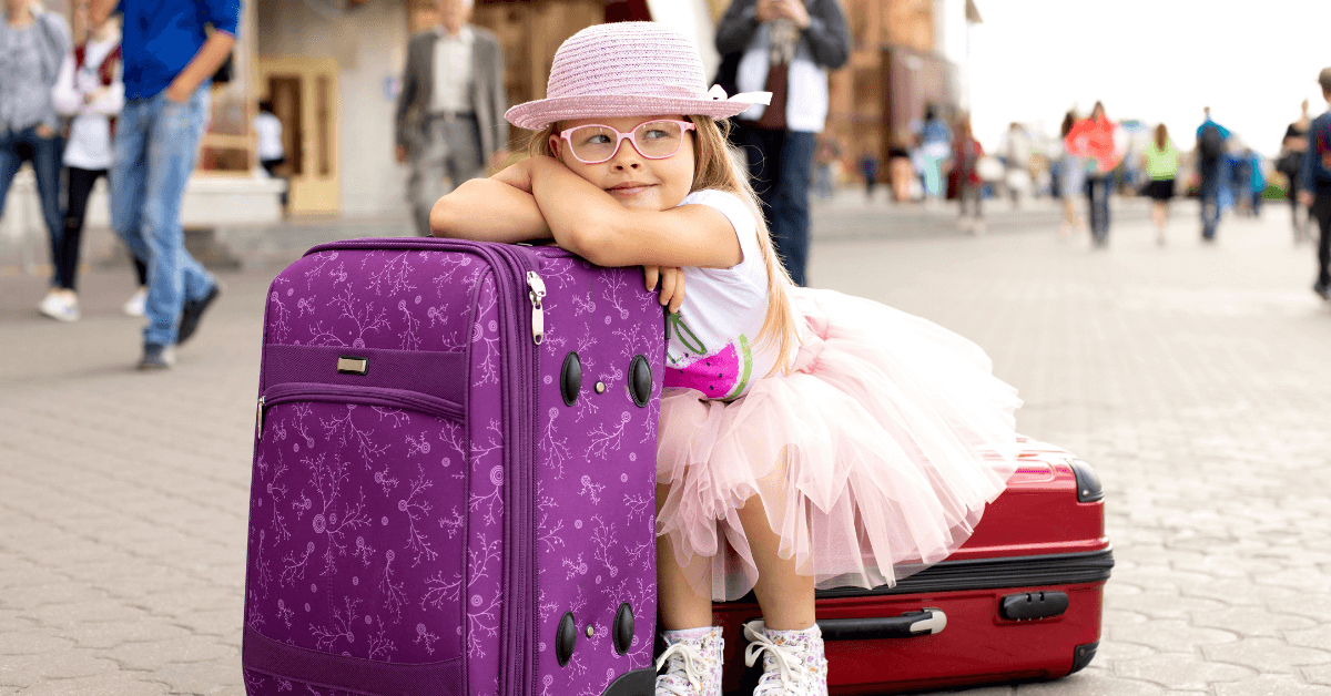 travelling alone with kids