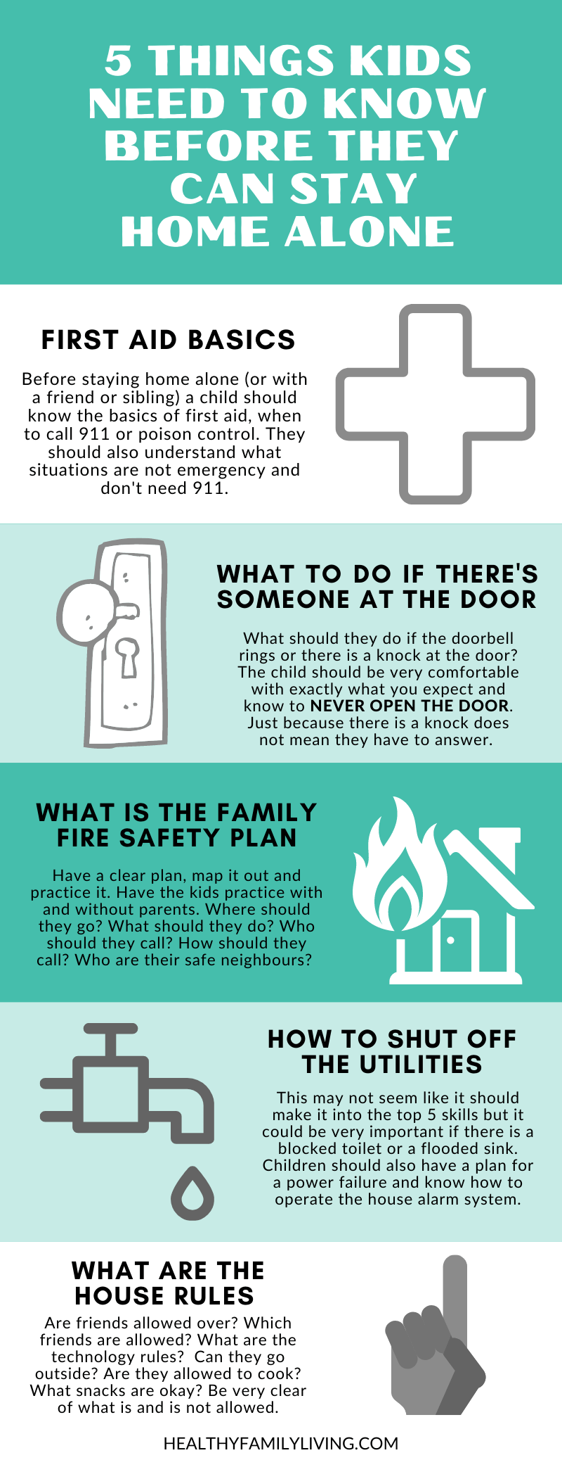 STAY HOME. STAY PUT. 5 Things We Need to do to Stay Safe.