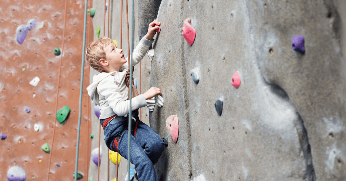 Rock Climbing Birthday Party