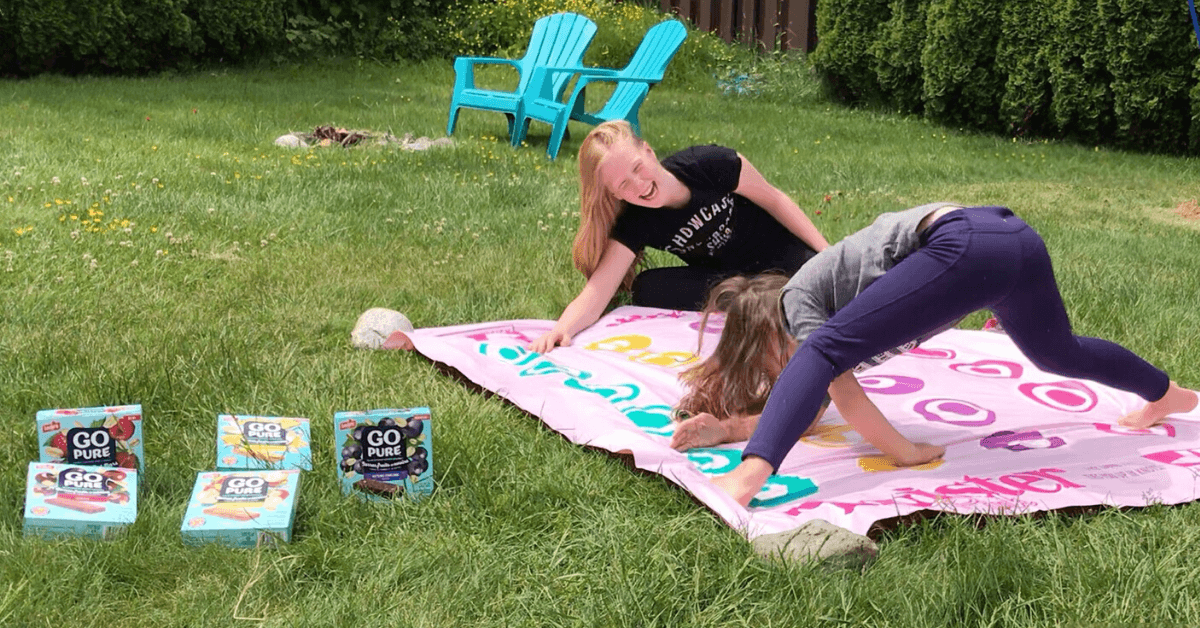 Messy Twister Game With A Paint Twist