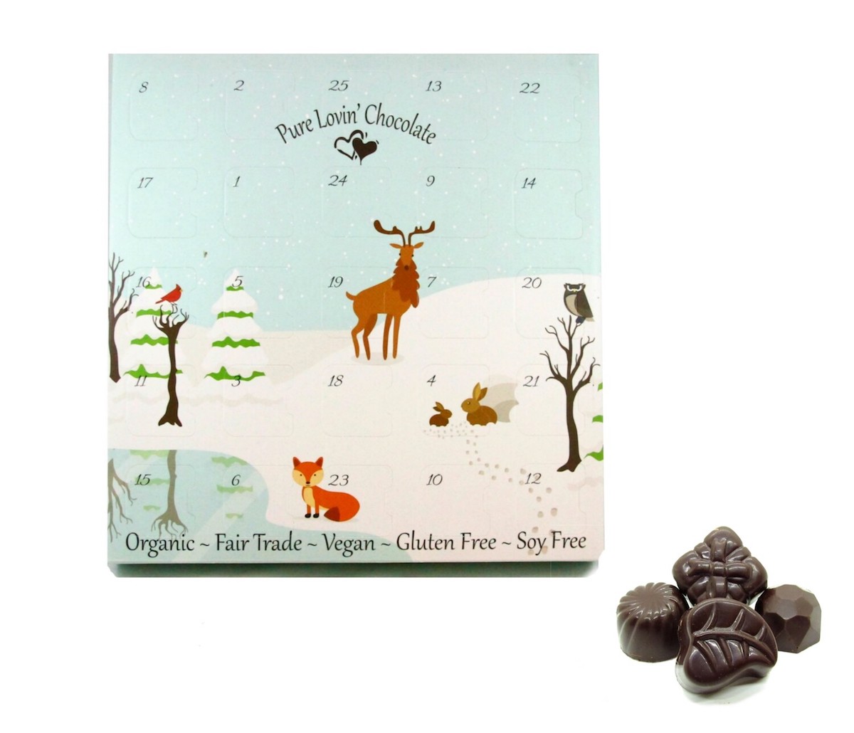 vegan chocolate advent calendar