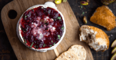 CHERRY BAKED BRIE