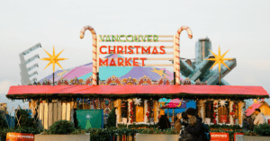 Vancouver Christmas Market Entrance