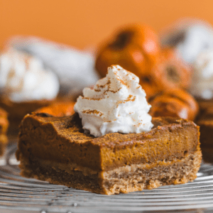 PUMPKIN PIE BARS